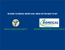 Tablet Screenshot of donegalrally.ie